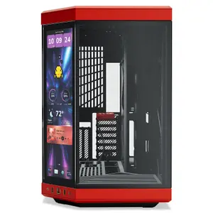 Boîtier PC moyen tour sans alimentation Hyte Y70 Touch Infinite ATX image-1