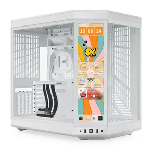 Boîtier PC moyen tour sans alimentation Hyte Y70 Touch Infinite ATX