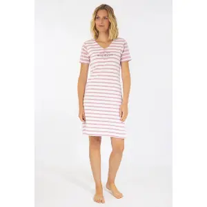 Women's short sleeve nightgown Armor-Lux image-0