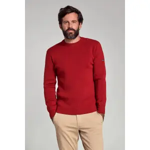 Plain navy sweater Armor-Lux fouesnant image-1