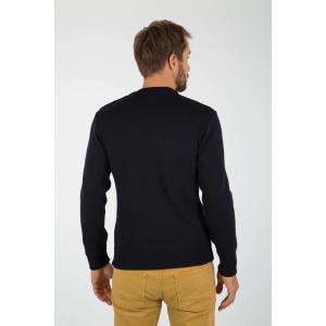 Plain navy sweater Armor-Lux gavrinis image-2