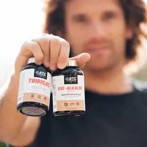 kre-alkalyn® 3000 potenciador muscular STC Nutrition - 80 gélules végétales image-1