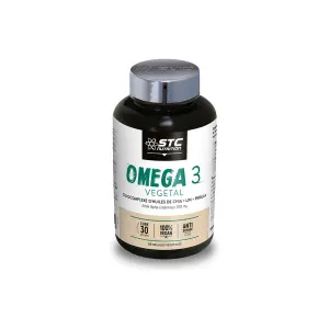 Oliocomplejo de aceite de chía + lino + perilla omega 3 vegetal STC Nutrition - 120 capsules image-0
