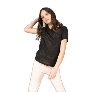 Girl's T-shirt Deeluxe glitter image-0