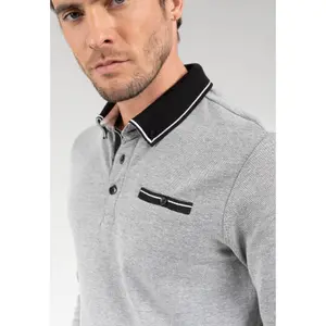 Poloshirt met lange mouwen Deeluxe Klone image-3