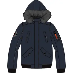 Children's parka Deeluxe shark image-0