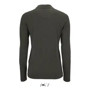 Women's polo shirt Sol's Perfect Lsl image-1