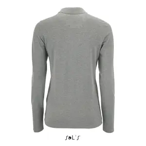 Women's polo shirt Sol's Perfect Lsl image-1