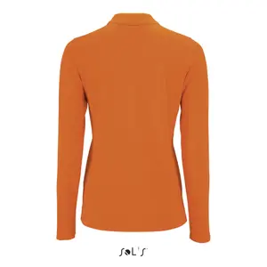 Women's polo shirt Sol's Perfect Lsl image-1