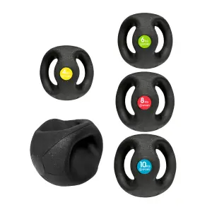 Balón medicinal de doble asa Sporti image-1