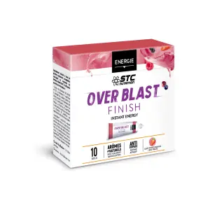 Energía instantánea en el caso de acabado over blast® STC Nutrition Nutrition - fruits rouges - 10 dosettes image-0