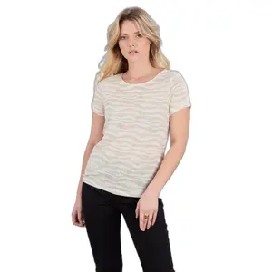 T-shirt femme Deeluxe grille image-0