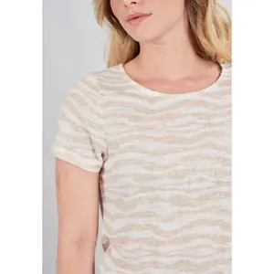 T-shirt femme Deeluxe grille image-4