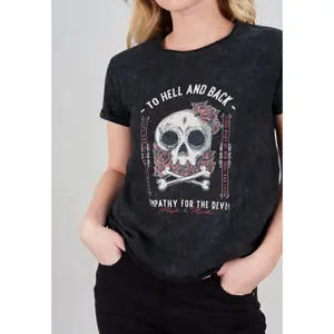 T-shirt femme Deeluxe skully m+ image-4