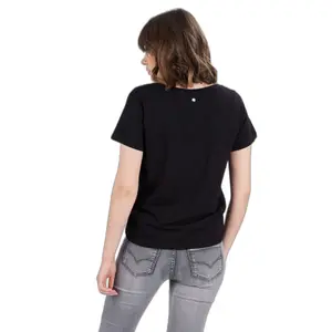 T-shirt femme Deeluxe floriskull image-2