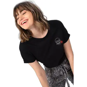 Camiseta feminina Deeluxe rose m+ image-3