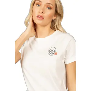 T-shirt femme Deeluxe rose m+ image-3