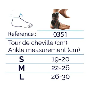 Tobillo estabilizador Boa Thuasne image-1