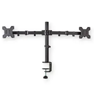 Support per monitor con pinza per 2 schermi da 15 a 32" Nedis