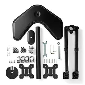 Support écran pour 2 écrans 15-32" 7kg max vesa 100x100 max Nedis image-3