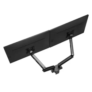 Support bureau double bras ressort mécanique à gaz AOC image-4