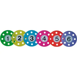 Gewichten disks Sporti (x6)