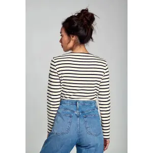 T-shirt marinière woman Armor-Lux lesconil image-3