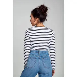 T-shirt marinheira feminino Armor-Lux lesconil image-4