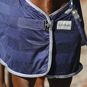 Manta de Mosca de Cavalo Kavalkade Stripe image-1