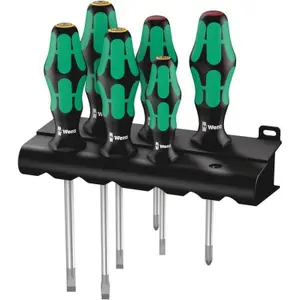 Set di cacciaviti Wera Kraftform Plus Lasertip + Rack-334/6 image-0