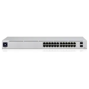 Commutateur 24 ports 10/100/1000 - SFP/PoE - USW-24-PoE-EU Ubiquiti