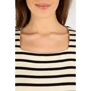 T-Shirt Marinière Damen Armor-Lux coursive image-4