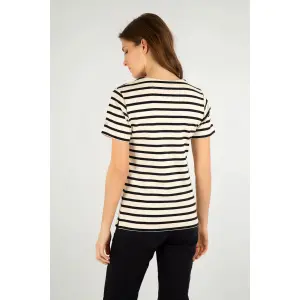 T-Shirt Marinière Damen Armor-Lux coursive image-2