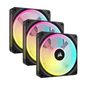 Ventilateur Boîtier PC Corsair iCUE LINK QX120 RGB Starter image-0