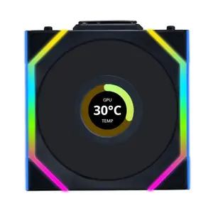 Wireless PC Case Fan Lian-Li Uni Fan SL LCD ARGB PWM image-1