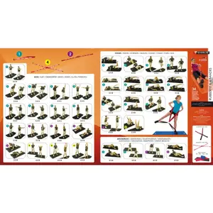 Poster per l'esercizio fisico su gomma Sveltus image-1