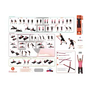 Poster per l'esercizio fisico su gomma Sveltus image-0