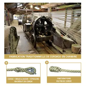 Hemp knot rope Sporti 22mm image-0
