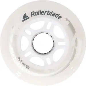 Set of 4 glow-in-the-dark Roller Skate wheels Rollerblade Moonbeams 80/82A image-0