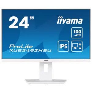 Écran PC FHD/100Hz/IPS/PIVOT/FS Iiyama XUB2492HSU-W6 24" image-1