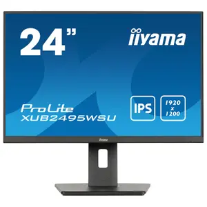 FHD+ Monitor/75Hz/IPS/4ms/16:10/Pivot Iiyama XUB2495WSU-B7 24" image-1