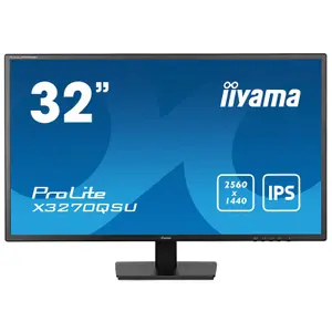 QHD PC Monitor/100Hz/IPS/3ms/USB Hub Iiyama X3270QSU-B1 32" image-1