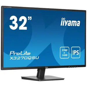 QHD PC Monitor/100Hz/IPS/3ms/USB Hub Iiyama X3270QSU-B1 32" image-2