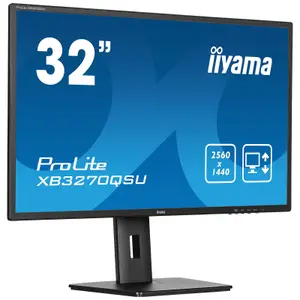 QHD Monitor/100Hz/IPS/3ms/Adjustable Stand Iiyama XB3270QSU-B1 32" image-3