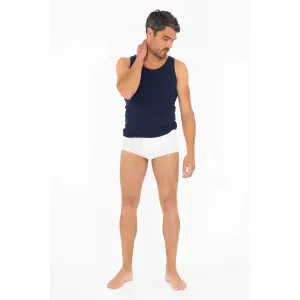 Slip ouvert ceinture latex Armor-Lux image-1