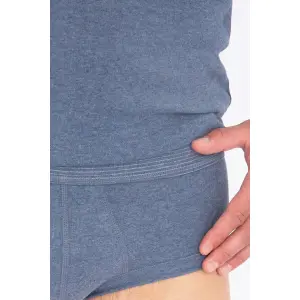 Slip ouvert ceinture latex Armor-Lux image-3