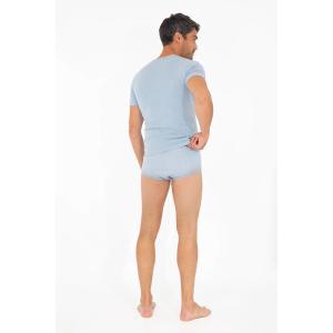 Open brief with latex belt Armor-Lux image-2