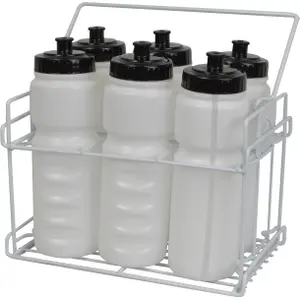 Metal bottle holder + 6 bottles 75cl Sporti image-0