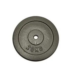 Cast-iron disc weight 20 kgs Sporti