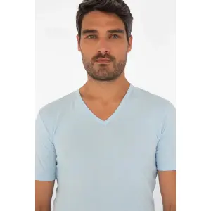 T-Shirt mit V-Ausschnitt Armor-Lux image-3